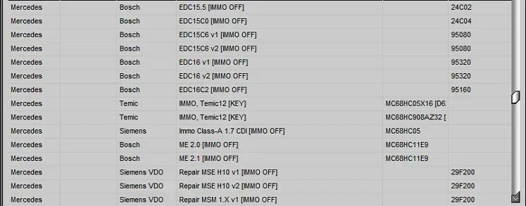 Immo Tool V1.2 CAR CODE / IMMO OFF EDC15 EDC16 EDC17 ECU Virgin Eeprom IMMO KEY PIN CODE CALCULATOR BSI VDO