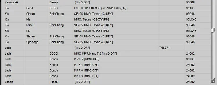 Immo Tool V1.2 CAR CODE / IMMO OFF EDC15 EDC16 EDC17 ECU Virgin Eeprom IMMO KEY PIN CODE CALCULATOR BSI VDO