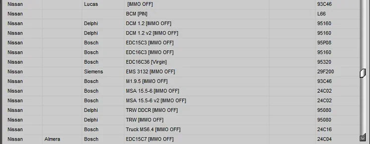 Immo Tool V1.2 CAR CODE / IMMO OFF EDC15 EDC16 EDC17 ECU Virgin Eeprom IMMO KEY PIN CODE CALCULATOR BSI VDO