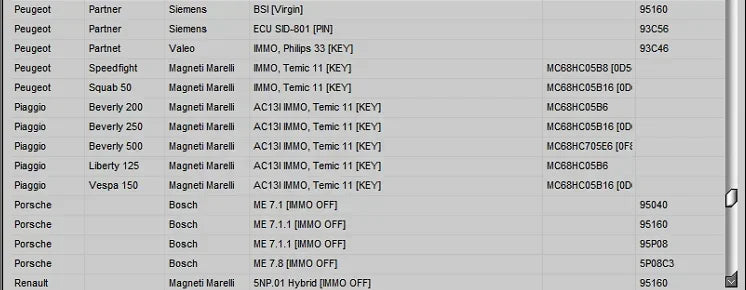 Immo Tool V1.2 CAR CODE / IMMO OFF EDC15 EDC16 EDC17 ECU Virgin Eeprom IMMO KEY PIN CODE CALCULATOR BSI VDO