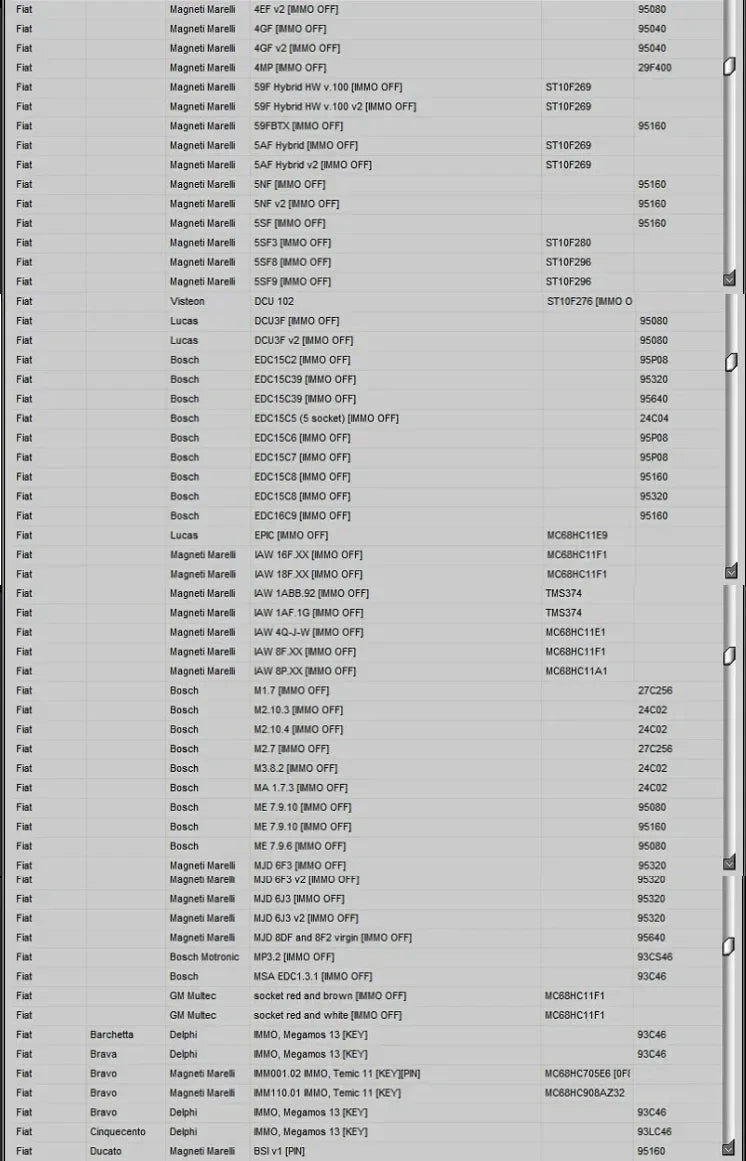 Immo Tool V1.2 CAR CODE / IMMO OFF EDC15 EDC16 EDC17 ECU Virgin Eeprom IMMO KEY PIN CODE CALCULATOR BSI VDO