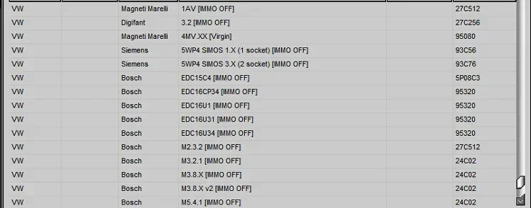 Immo Tool V1.2 CAR CODE / IMMO OFF EDC15 EDC16 EDC17 ECU Virgin Eeprom IMMO KEY PIN CODE CALCULATOR BSI VDO