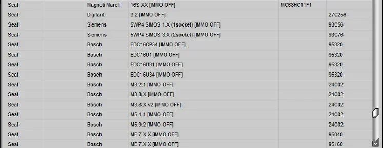 Immo Tool V1.2 CAR CODE / IMMO OFF EDC15 EDC16 EDC17 ECU Virgin Eeprom IMMO KEY PIN CODE CALCULATOR BSI VDO