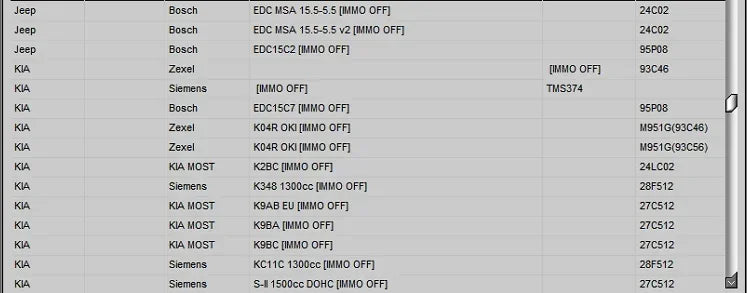 Immo Tool V1.2 CAR CODE / IMMO OFF EDC15 EDC16 EDC17 ECU Virgin Eeprom IMMO KEY PIN CODE CALCULATOR BSI VDO