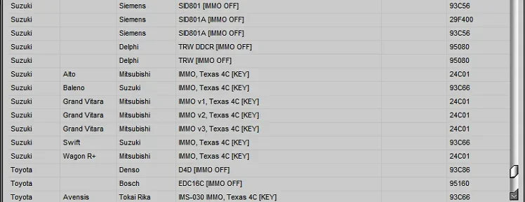 Immo Tool V1.2 CAR CODE / IMMO OFF EDC15 EDC16 EDC17 ECU Virgin Eeprom IMMO KEY PIN CODE CALCULATOR BSI VDO