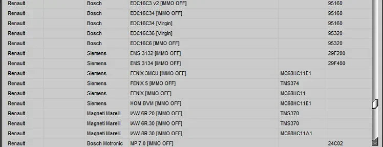 Immo Tool V1.2 CAR CODE / IMMO OFF EDC15 EDC16 EDC17 ECU Virgin Eeprom IMMO KEY PIN CODE CALCULATOR BSI VDO