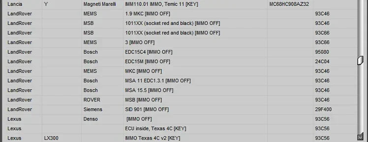 Immo Tool V1.2 CAR CODE / IMMO OFF EDC15 EDC16 EDC17 ECU Virgin Eeprom IMMO KEY PIN CODE CALCULATOR BSI VDO