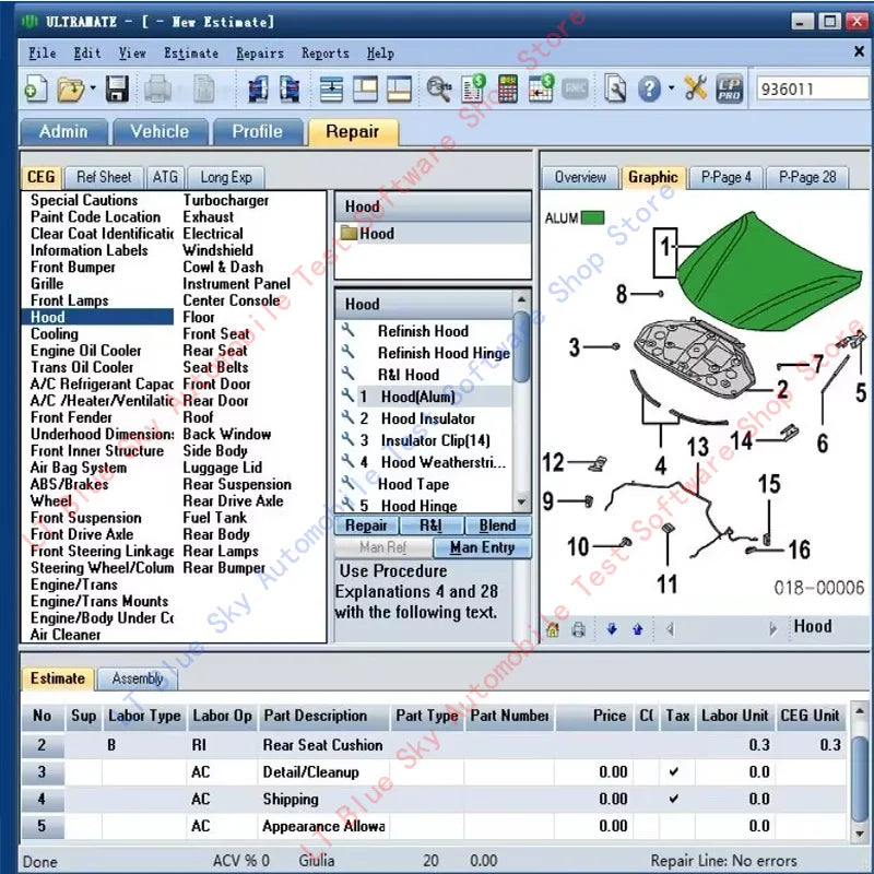 Hot alldata 10.53 Car Software mitchell ultramate 2023.07 auto repair alldata software All data car software with Wiring diagram